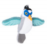 Игрушка Mr.Kranch для кошек Птичка плюшевая с кошачьей мятой 75 см серая