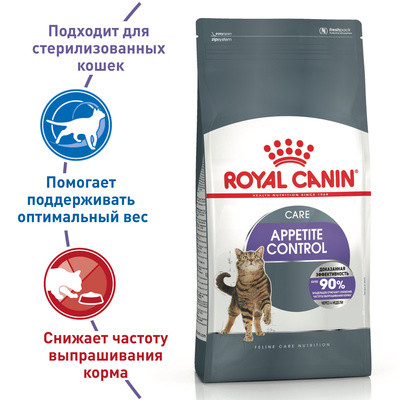 Royal Canin Для взрослых кошек, рекомендуется для контроля выпрашивания корма