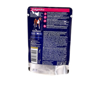 Влажный корм Eukanuba паучи для собак с курицей в соусе (упаковка 24 шт по 100 гр)