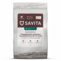 Сухой корм Savita prof Gastrointestinal для собак профилактика для поддержания здоровья ЖКТ, с уткой