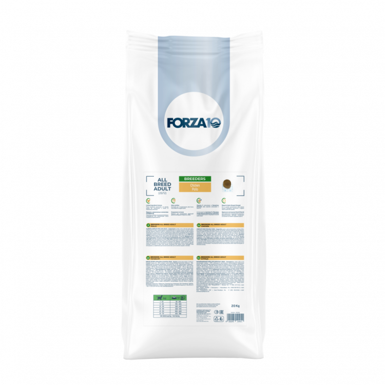 Forza10 Best Breeders Basic сухой корм для взрослых собак всех пород из курицы