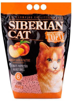 Сибирская кошка комкующийся наполнитель Тофу
