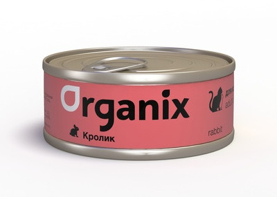 Organix Консервы для кошек с кроликом