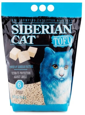 Сибирская кошка комкующийся наполнитель Тофу