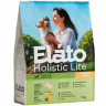 Сухой корм Elato Holistic Lite для собак мелких пород с курицей и индейкой
