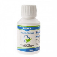 Canina Cat Felltop-Gel - гель с биотином и цинком при проблемах с шерстью и кожей