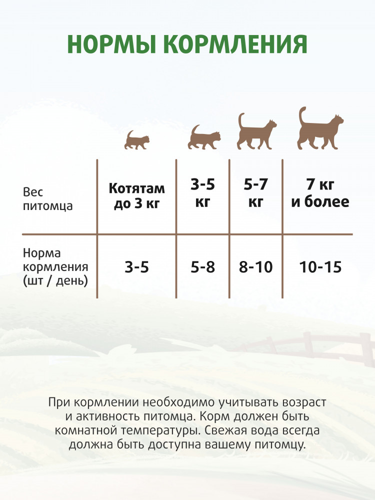 Лакомство Ферма кота Федора хрустящие подушечки для кошек и котят с паштетом из говядины