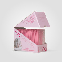 Заменитель молока для котят Lora Kitten Milk, сухая смесь, в паучах - 30 г х 20 шт