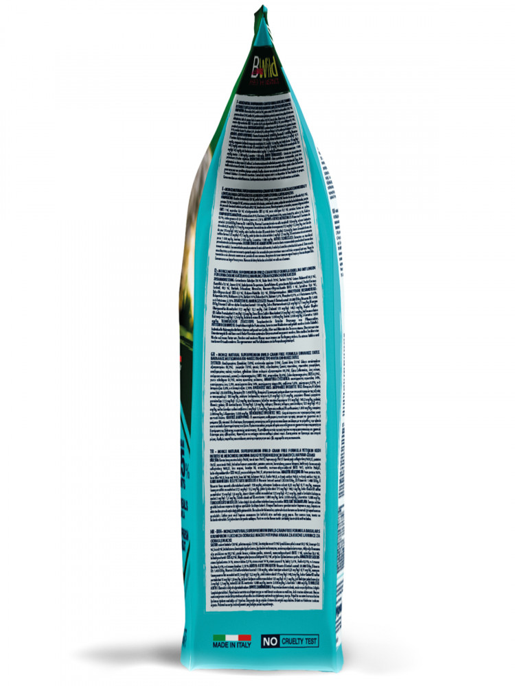 Сухой корм Monge Cat BWild GRAIN FREE для взрослых кошек, беззерновой, из трески