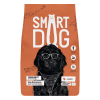 Smart Dog Корм для взрослых собак крупных пород с индейкой