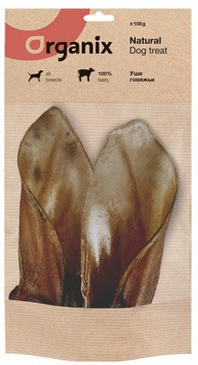 Organix Лакомства премиум Говяжьи уши