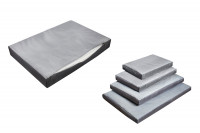 Yami-Yami Лежанка прямоугольная с чехлом на молнии 105x70x10см серая