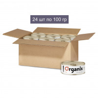 Organix Премиум консервы для собак с уткой, упаковка 24 шт по 100 г
