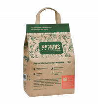 NAPKINS наполнитель растительный комкующийся наполнитель &quot;Персик&quot;, 100% Натуральный, без пыли