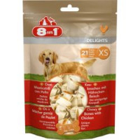 8in1 DELIGHTS XS косточки 21 х 7,5 см для мелких собак