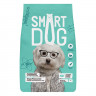 Smart Dog Корм для взрослых собак, три вида мяса с ягнёнком, лососем, индейкой