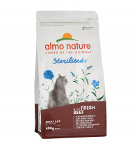 Almo Nature HOLISTIC Сухой корм для стерилизованных кошек со свежей говядиной, Sterilised, Fresh Beef