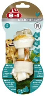 8in1 DENTAL DELIGHTS S косточка для чистки зубов 11 см